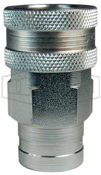 Coupling Female Half Steel 1/4'' NPT 8mmNB 3556012 2KF2