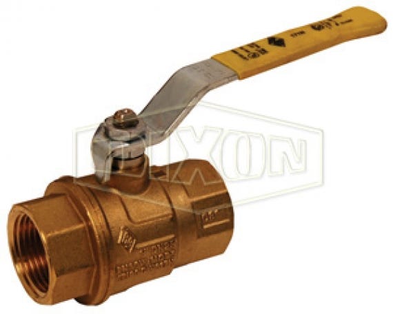 3/8'' NPTF BRASS BALL VALVE UL LISTED 600 WOG LOP 37100314 FBV38