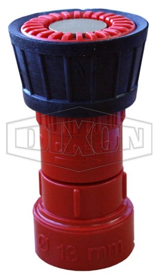 Nozzle Viper Fire Spray Plastic 1-1/2'' Bsp Female 360lpm Red Dixon 40023226 FNV040