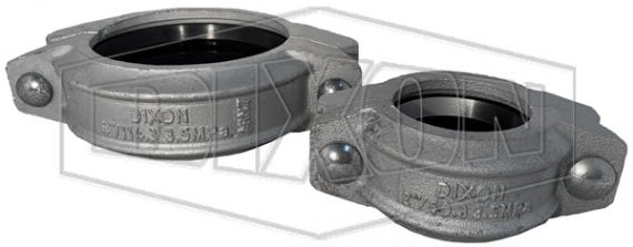 Coupling Bolted Shouldered Galvanised 4'' NB 114.3mm OD 88894524 FSHG-COUP-100