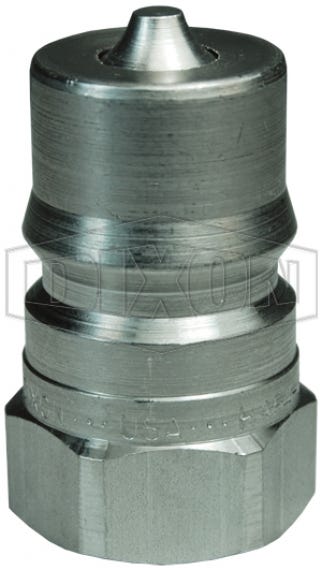 Coupling Male Half Stainless 1/4'' NPT 8mmNB 7607007 H2F2S