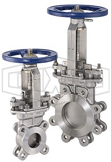 Valve Knife Gate + Hand Wheel 250nb Blade & Body 316 Stainless Steel 229061 VKG-250-RS-SS