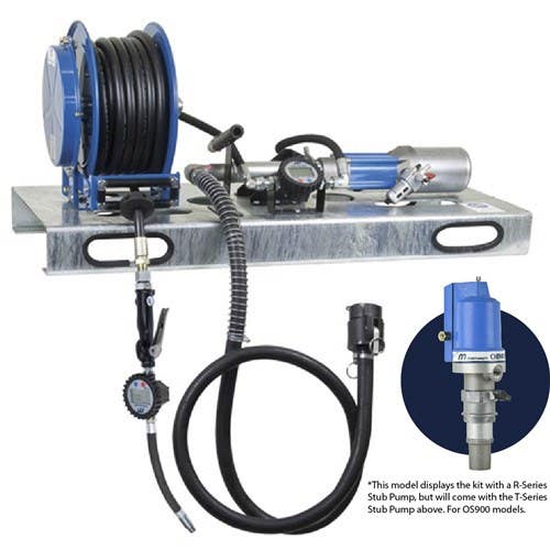 IBC Oil Dispensing Kit - Pump + Oil Control Gun + 15m Hose Macnaught 35001232 OS900GE-01