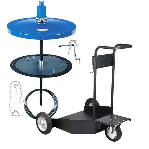 Pump Kit Grease P8 POWERLUBE Air Operated With Trolley 180kg Macnaught 40023664 P8-11TROLLEY