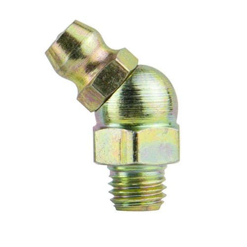 Nipple Grease 8mm x 1 45 Deg Lubemate Bulk Pk 50 34130010 L-N081M-45-B