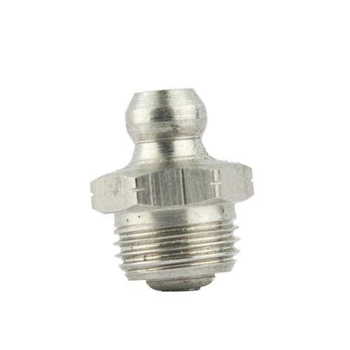 Nipple Grease 10mm X 1 Straight Stainless Steel Bulk Pk 50 34130014 L-N101M-0SS-B