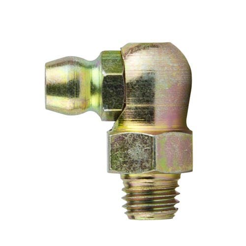 Nipple Grease 10mm x 1 90 Deg Lubemate Bulk Pk 50 34130016 L-N101M-90-B