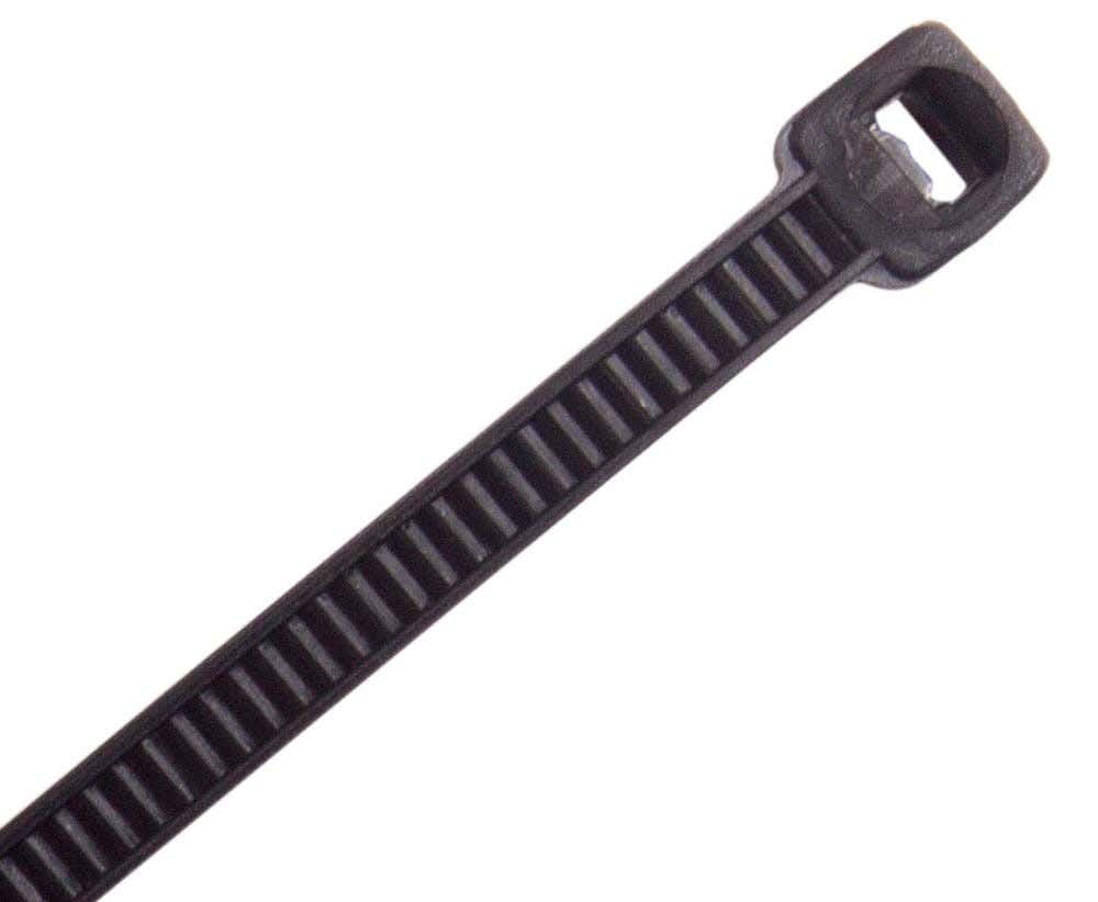 Nylon Cable Tie 140x3.6mm UV Black Pk1000 296890 CT140BK/1000
