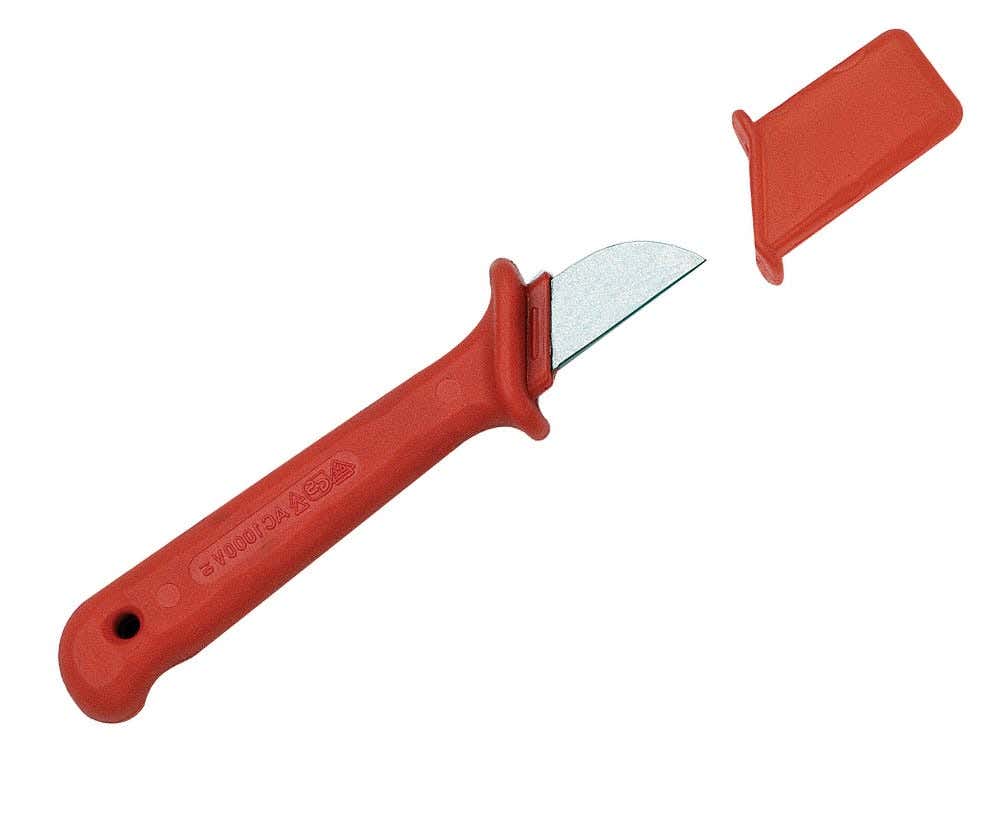 Knife Cable 180mm 1000V VDE Straight Blade 180mm Cabac 91860107 KUS800