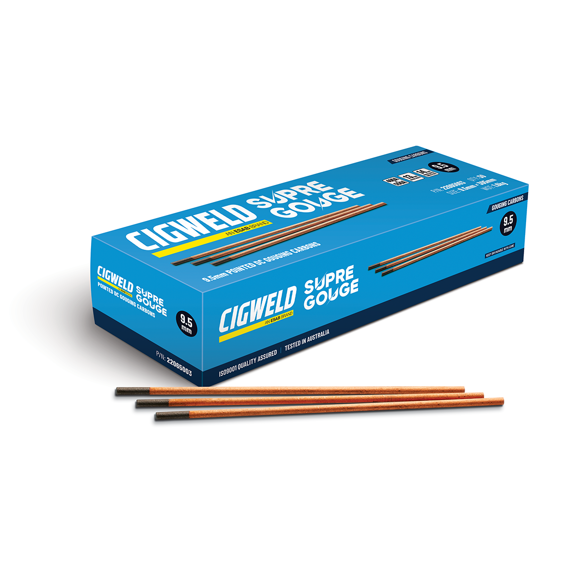 Rod Gouging Supre Gouge 16.0mm Carbon Jointed Cigweld   24106003 40056424 24106003