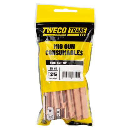 Contact Tip HD 1.6mm TW5 Pack 25 37100373 CTW15H16