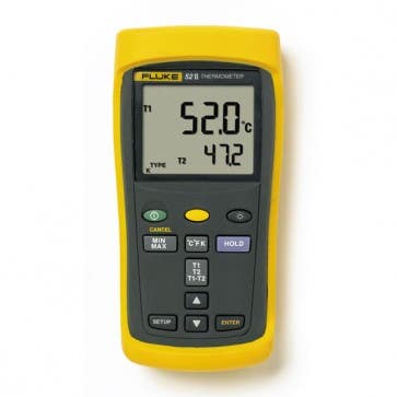 Thermometer Model 52 Includes Probes Fluke 88890154 FLU52-2