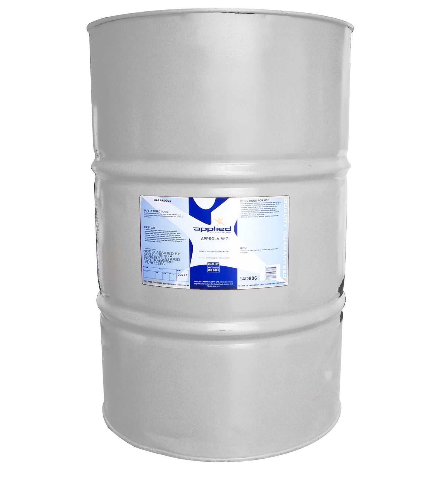 Degreaser Appsolv M17 205L Applied 225618 A8417-205