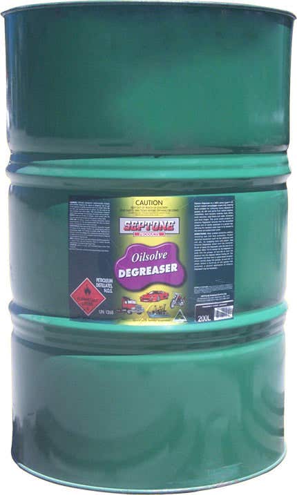Oilsolve Degreaser Clear Green 200 Ltr 453710 ADO200