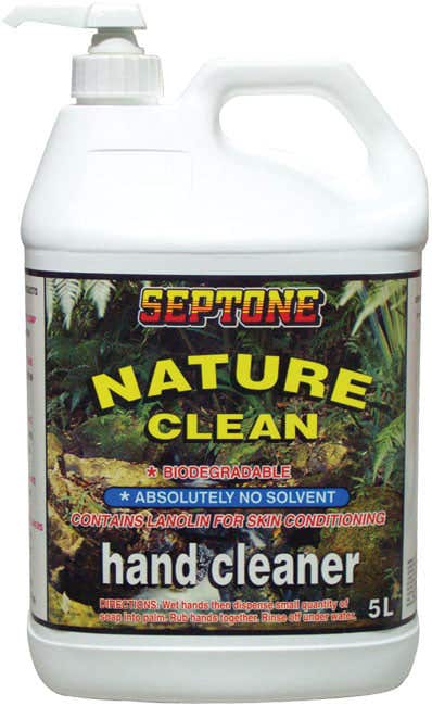 Cleaner Hand Nature Clean 5L Pump Pack Septone 79908707 IHNC5D