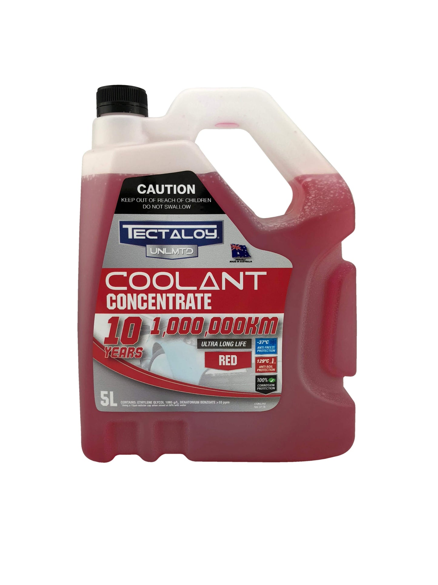 Coolant UNLMTD Concentrate Red 5L Tectaloy TUR5L 40012611 TUR5L
