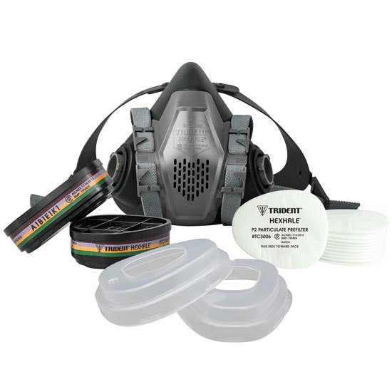 Multi Gas Vapour Kit Medium ABEK1P2 HEXHALE TRIDENT 36024477 RTHMGVKITM