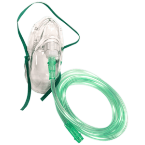 AERO Oxygen Therapy Mask + Tubing 2m Adult 37100453 OX003
