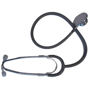 Stethoscope Dual Head Economy Black 37100457 M1515BK