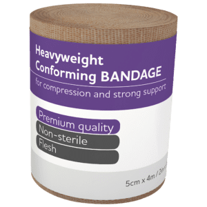 Elastic Conforming Bandage 5cm x 4M wrap/12 AFH50 37100470 AFH50
