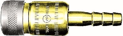 22SH GAS CUPLA FOR HOSE CONNECTION 1/4'' HOSE OXYGEN 183944 NG22SH