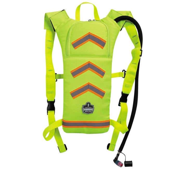 Chill-Its 5155 Low Profile Hydration Pack  2L (2000ml) Hi Vis Lime 470924 13156