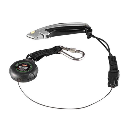 Squids 3001 Retractable Tool Lanyard With Single Carabiner And Loop End 553358 19301