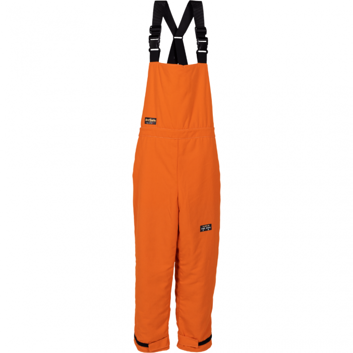 Coverall Bib & Brace Arcsafe PPE2  2XL Orange EASCTT92XL 40023106 EASCTT92XL