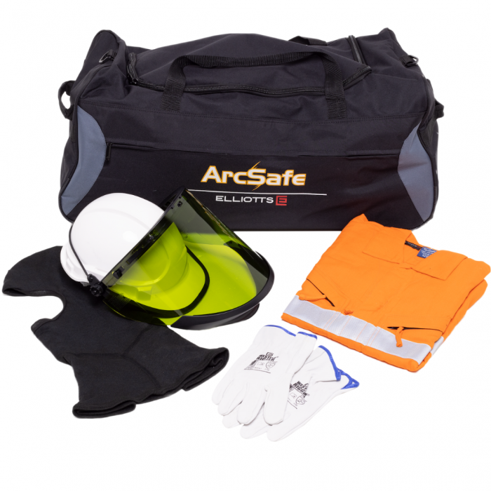 Tecasafe Switching ArcSafe Kit T9 C/w 97R Yellow/Navy Coveralls 462394 EASKCA20T9