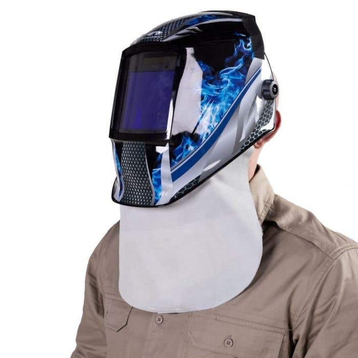 Apron Welders Bib Style Chrome Leather UNI 90012267 CTP10V