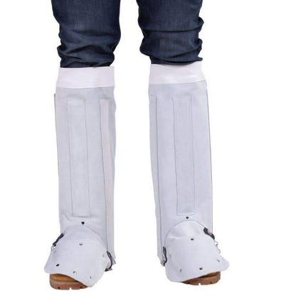 Leggings Leather Chrome Velcro Heavy Duty 90160766 WL400CC