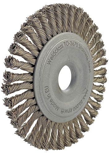 Stainless Steel Pipeline Wire Brush 125 x 22 x 6mm 40050914 TO-3670