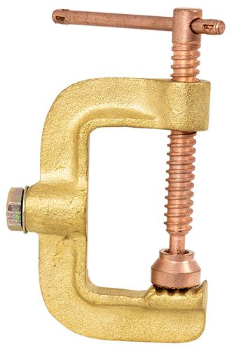 Earth Clamp G Brass 300amp 289287 WC-06467