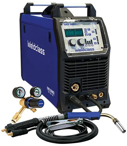 Welder MIG/Stick/TIG Force 350MST Compact Unit Weldclass  WC-350MST 40044577 WC-350MST