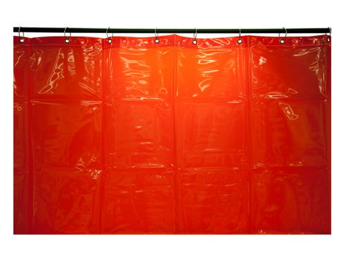 WELDING CURTAIN RED 1.8X1.8 M WELDCLASS 208550 7-1818R