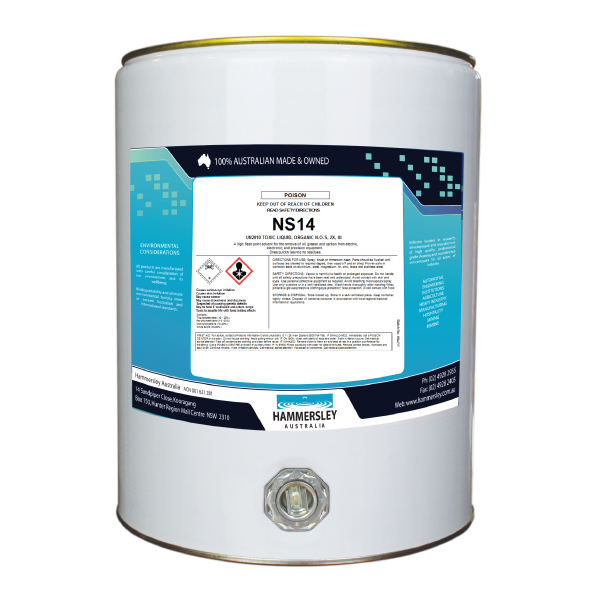NS14 Electrical Cleaning Solvent Non-Flammable 5L 40047474 300-0005-57