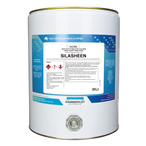 Lubricant Silicone 5L Silasheen Hammersley Hammersley Australia 40055605 301-0005-12