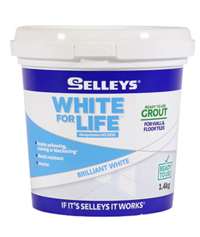 White For Life RTU Tile Grout 1.4kg 40066160 100726