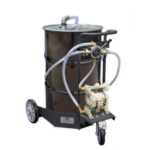 Evacuation System Oil Mobile Lubemate Diaphragm Pump 4-Way Valve EVACTR-LM 40023666 EVACTR-LM