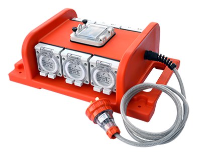 RCD Unit10amp 6 Outlet IP66 307036 RB6-10