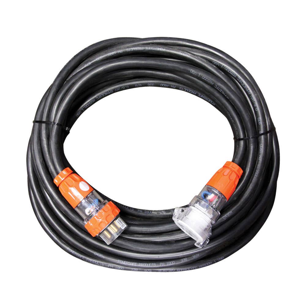 Extension Lead 3 Phase 5pin 32A 30m 408864 6mm/30/32/56