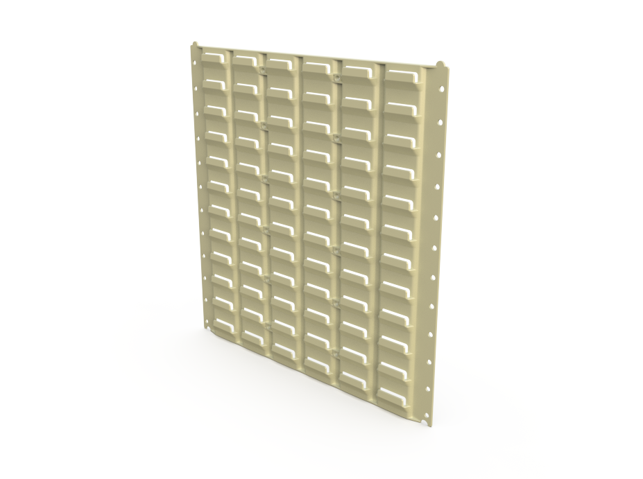 AP TB Large Louvre Panel 460mm X 460mm Plastic 443879 APTBLGELOUVREPANEL