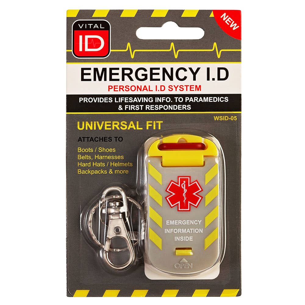 Emergency ID Tag ICE Universal Fit 55090814 ICEID-UF