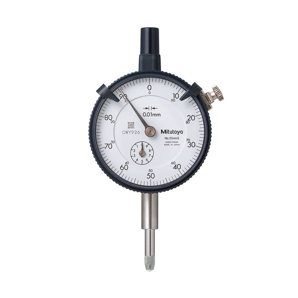 Series 2 Standard Type Dial Indicator Continuous 10mm 0.01mm 4826004 2046A