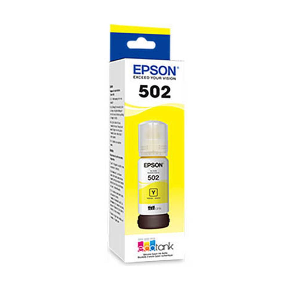 Epson T502 C13T03K492 OEM ECO Tank Ink Cartridge Yellow 9026545 C13T03K492