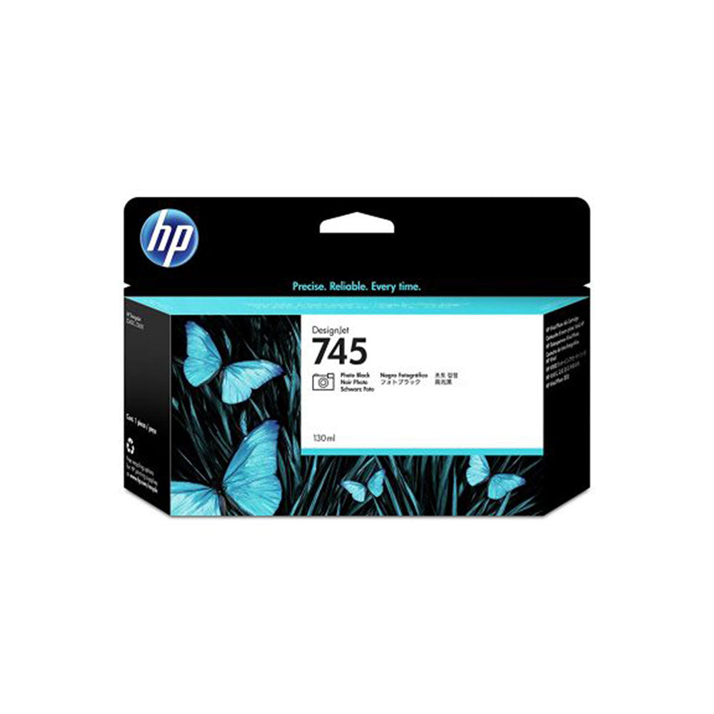 HP 745 DesignJet OEM Ink Cartridge 130ml Photo Black_9021275_F9J98A