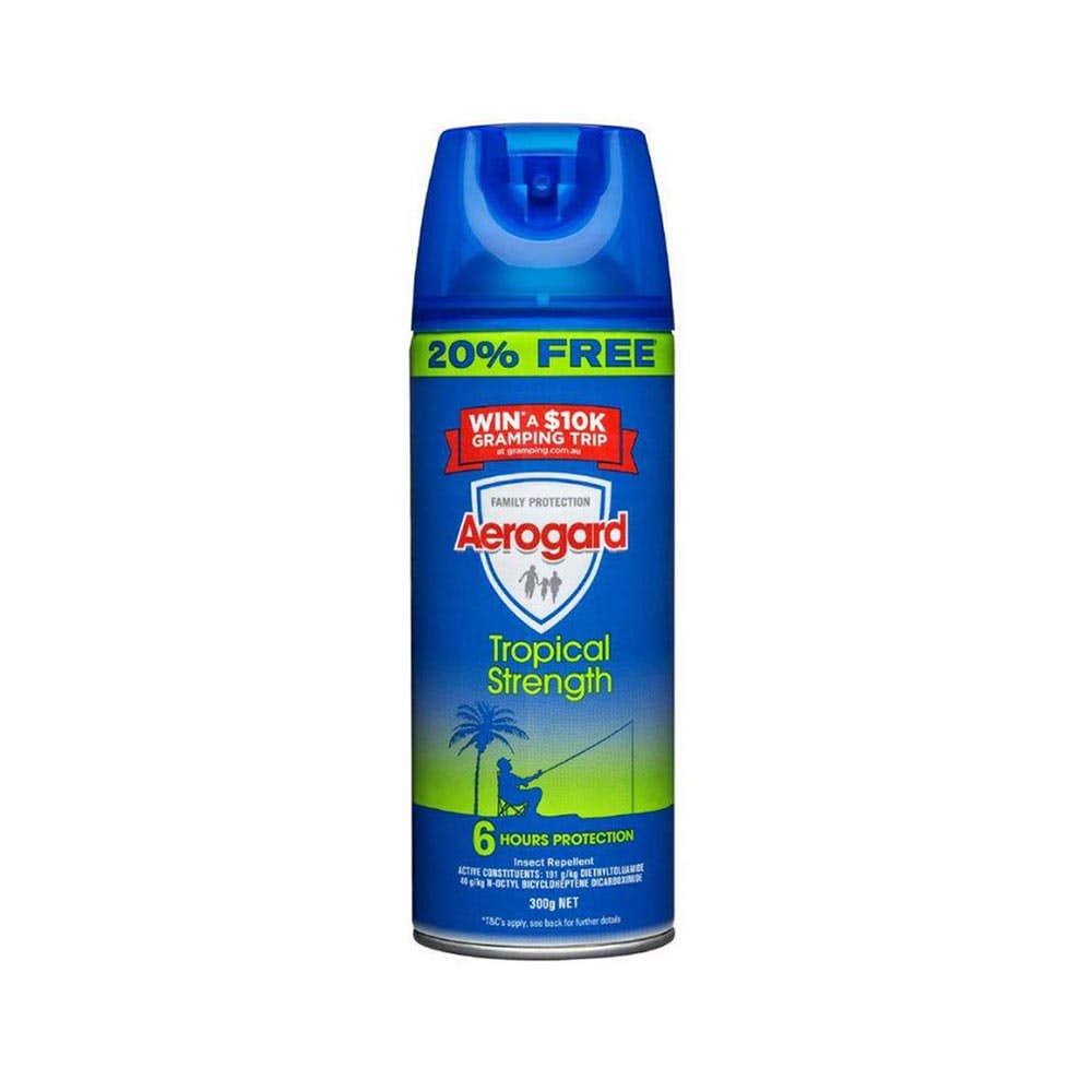 Aerogard Tropical Strength Insect Repellent 300g 1329001 327709