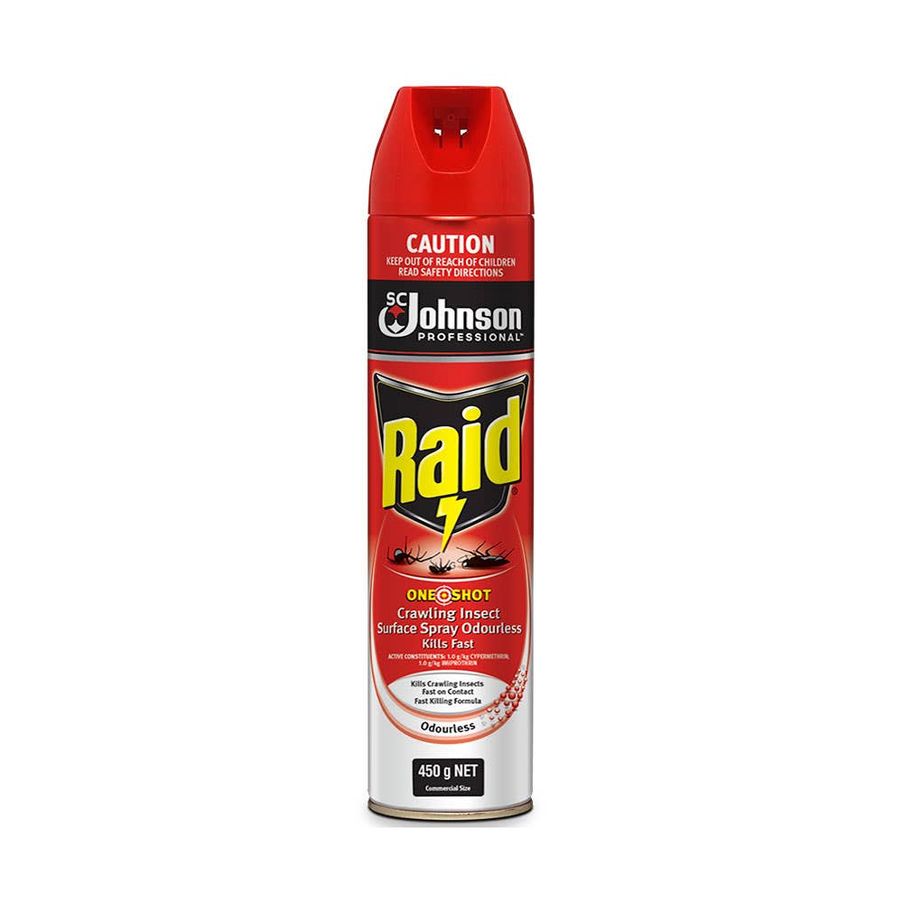 One Shot Crawling Insect Odourless Surface Insecticide Spray 450g 285868 688182