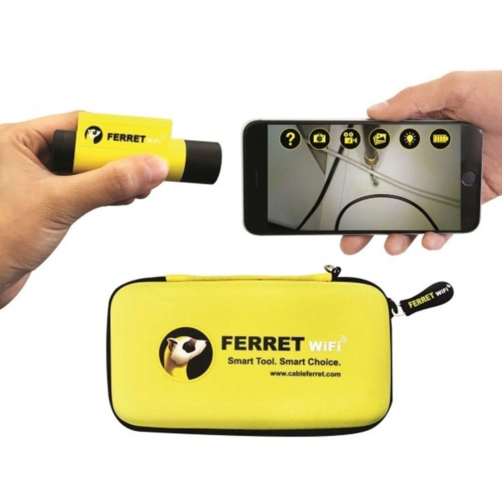 Cable Ferret WiFi Inspection Camera Kit 40013067 CABCFWF50B