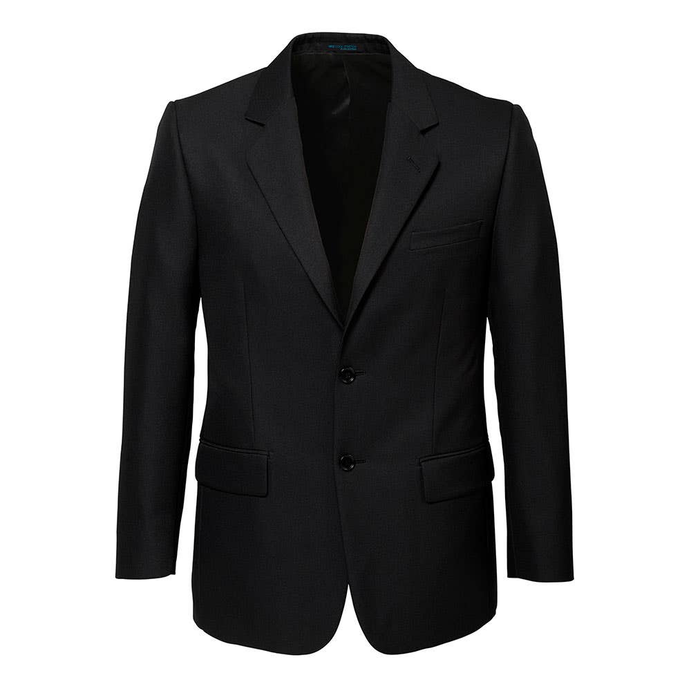 Jacket Mens 2 Button - Black 102R_36015454_80111-BLK-102R